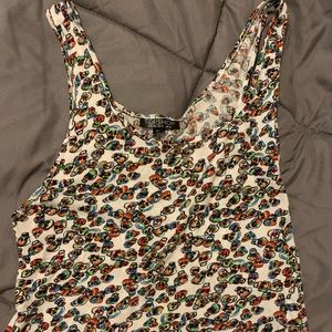 Top shop skull tank